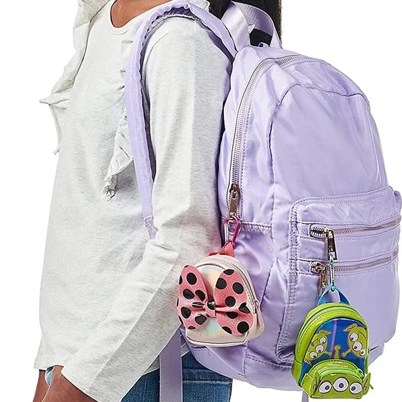 ⌛️SOLD OUT⌛️ Real Littles Mini Disney Backpack Little Mermaid Silver Iridescent - Picture 5 of 7